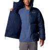 Columbia Mens Puffect II Hooded Jacket(Collegiate Navy)
