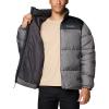 Columbia Mens Puffect Iii Jacket(City Grey/Black)