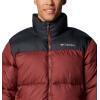 Columbia Mens Puffect Iii Jacket(Spice/Black)