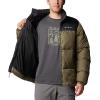 Columbia Mens Puffect Iii Jacket(Stone Green/Black)
