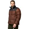Columbia Mens Puffect Iii Jacket(Tobacco/Black)