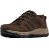 Columbia Mens Redmond IV Low Waterproof(Cordovan/Tangy Orange)