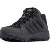 Columbia Mens Redmond Iv Mid Waterproof(Black/Mountain Red)