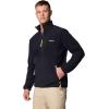 Columbia Mens Sequoia Grove Half Zip Fleece(Black/Black/Ancient Fossil Pulls)