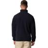 Columbia Mens Sequoia Grove Half Zip Fleece(Black/Black/Ancient Fossil Pulls)