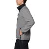 Columbia Mens Sequoia Grove Half Zip Fleece(City Grey Heather/Black)