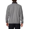 Columbia Mens Sequoia Grove Half Zip Fleece(City Grey Heather/Black)