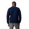 Columbia Mens Sequoia Grove Half Zip Fleece(Collegiate Navy/Dark Mountain)