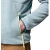 Columbia Mens Sequoia Grove Half Zip Fleece(Crushed Blue/Everblue)