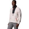 Columbia Mens Sequoia Grove Half Zip Fleece(Dark Stone/Black)
