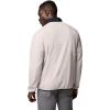 Columbia Mens Sequoia Grove Half Zip Fleece(Dark Stone/Black)