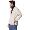 Columbia Mens Sequoia Grove Half Zip Fleece(Dark Stone/Black/Spicy Pulls)