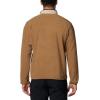 Columbia Mens Sequoia Grove Half Zip Fleece(Delta/Ancient Fossil/Black)