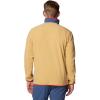 Columbia Mens Sequoia Grove Half Zip Fleece(Light Camel/Dark Mountain/Collegiate Navy/Spicy)