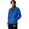 Columbia Mens Sequoia Grove Half Zip Fleece(Mountain Blue/Collegiate Navy/Spicy)
