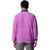 Columbia Mens Sequoia Grove Half Zip Fleece(Razzle/Coll Navy)