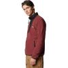 Columbia Mens Sequoia Grove Half Zip Fleece(Spice/Black/Spicy Pulls)