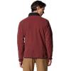 Columbia Mens Sequoia Grove Half Zip Fleece(Spice/Black/Spicy Pulls)