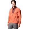Columbia Mens Sequoia Grove Half Zip Fleece(Tuscan/Spice)