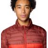 Columbia Mens Silver Falls II Jacket(Sail Red/Spice)