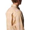 Columbia Mens Silver Ridge Utility Lite Plaid Long Sleeve(Canoe Large Blur Check)