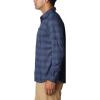 Columbia Mens Silver Ridge Utility Lite Plaid Long Sleeve(Collegiate Navy Trail Crossing Plaid)