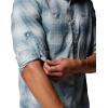 Columbia Mens Silver Ridge Utility Lite Plaid Long Sleeve(Everblue Ridge Ombre)