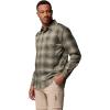 Columbia Mens Silver Ridge Utility Lite Plaid Long Sleeve(Greenscape Ridge Ombre)