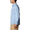 Columbia Mens Silver Ridge Utility Lite Plaid Long Sleeve(Jet Stream Trail Crossing Plaid)