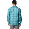 Columbia Mens Silver Ridge Utility Lite Plaid Long Sleeve(River Blue Large Blur Check)