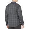 Columbia Mens Silver Ridge Utility Lite Plaid Long Sleeve(Shark Trail Crossing Plaid)