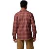 Columbia Mens Silver Ridge Utility Lite Plaid Long Sleeve(Spice Ridge Ombre)
