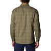 Columbia Mens Silver Ridge Utility Lite Plaid Long Sleeve(Stone Green Trail Crossing Plaid)