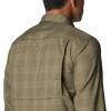 Columbia Mens Silver Ridge Utility Lite Plaid Long Sleeve(Stone Green Trail Crossing Plaid)
