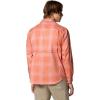 Columbia Mens Silver Ridge Utility Lite Plaid Long Sleeve(Tuscan Large Blur Check)