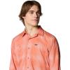Columbia Mens Silver Ridge Utility Lite Plaid Long Sleeve(Tuscan Large Blur Check)