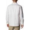 Columbia Mens Silver Ridge Utility Lite Plaid Long Sleeve(White Trail Crossing Plaid)