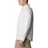 Columbia Mens Silver Ridge Utility Lite Plaid Long Sleeve(White Trail Crossing Plaid)
