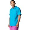 Columbia Men’s Slack Tide Camp Shirt(Ocean Blue)