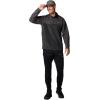 Columbia Mens Steens Mountain Half Snap Fleece Jacket, Charcoal Heather/Shark, Medium