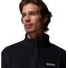 Columbia Men’s Steens Mountain Half Zip Soft Fleece Jacket(Black)