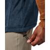 Columbia Men’s Steens Mountain Half Zip Soft Fleece Jacket(Bright Copper  Dark Mountain)