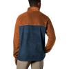 Columbia Men’s Steens Mountain Half Zip Soft Fleece Jacket(Bright Copper  Dark Mountain)