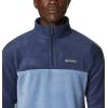 Columbia Men’s Steens Mountain Half Zip Soft Fleece Jacket(Collegiate Navy/Bluestone)