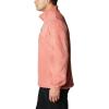 Columbia Men’s Steens Mountain Half Zip Soft Fleece Jacket(Dark Coral)