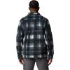 Columbia Mens Steens Mountain Printed Shirt Jacket II, Chalk Omblur, Medium