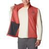 Columbia Men’s Steens Mountain™ Vest(Dark Coral)