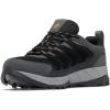 Columbia Men’s Strata Trail Low Waterproof Hiking Shoes(Black/Elk)
