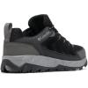Columbia Men’s Strata Trail Low Waterproof Hiking Shoes(Black/Elk)
