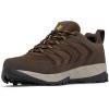 Columbia Men’s Strata Trail Low Waterproof Hiking Shoes(Cordovan/Golden Yellow)